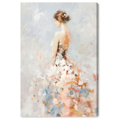 «Cloud Dress I Fashion», reproduction d'art sur toile par Art Remedy