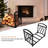 Cashton 22'' W Metal Log Rack
