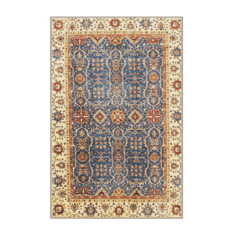 Abstract Indoor Rug, Rectangle 5' x 7'