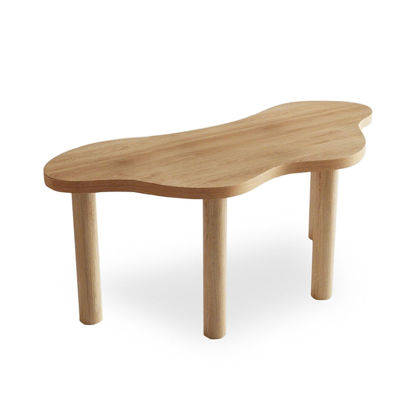 Bureau en bois massif brun Freeform, H 29,53 po x l 62,99 po x P 27,56 po