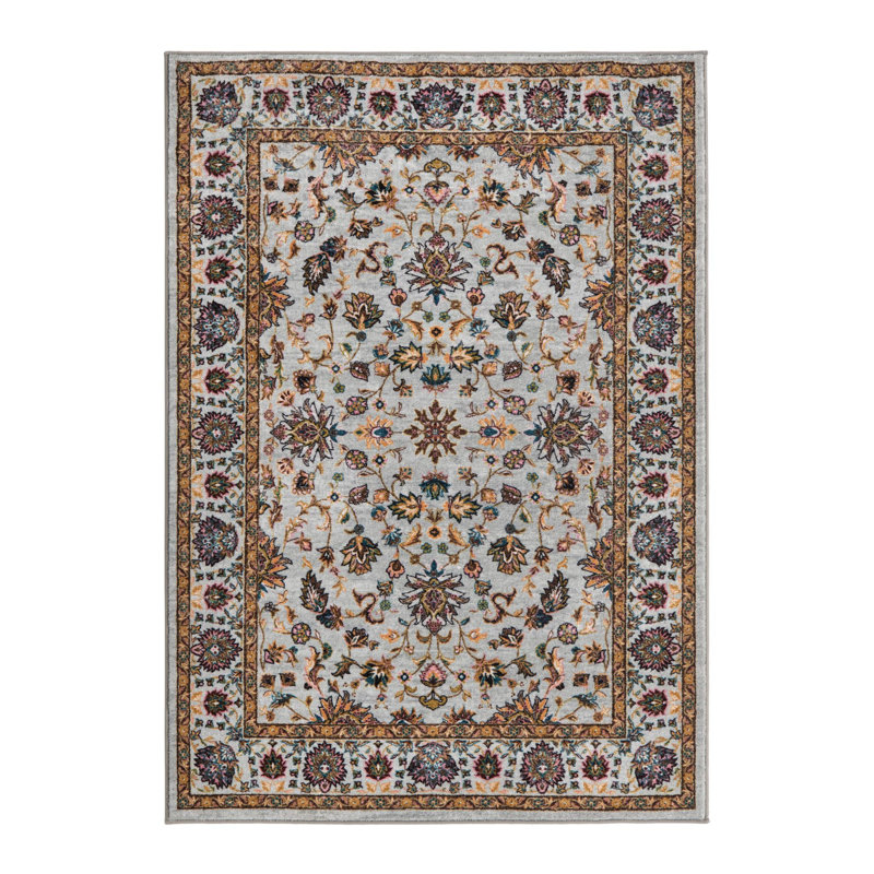 Oriental Indoor Rug, Rectangle 4'4" x 6'