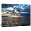 Magnifique paysage marin sous un ciel nuageux - reproduction de photo sur toile tendue-19241075