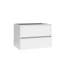 Perla 27.1" Wall Mounted Single Bathroom Vanity Base Only-1650763045