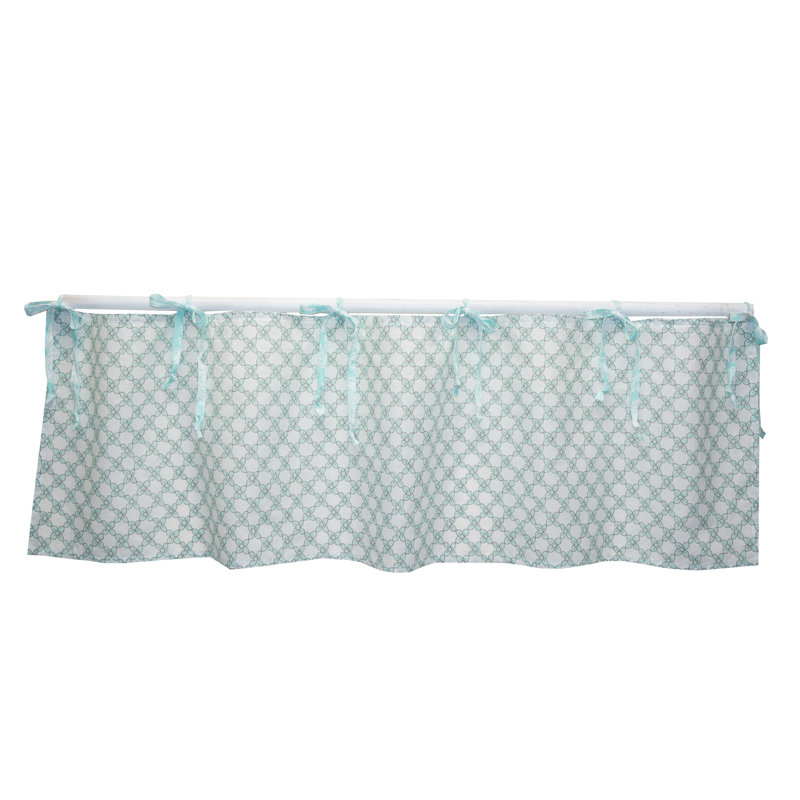 Lailah Cotton Floral Tie-Up Window Valance