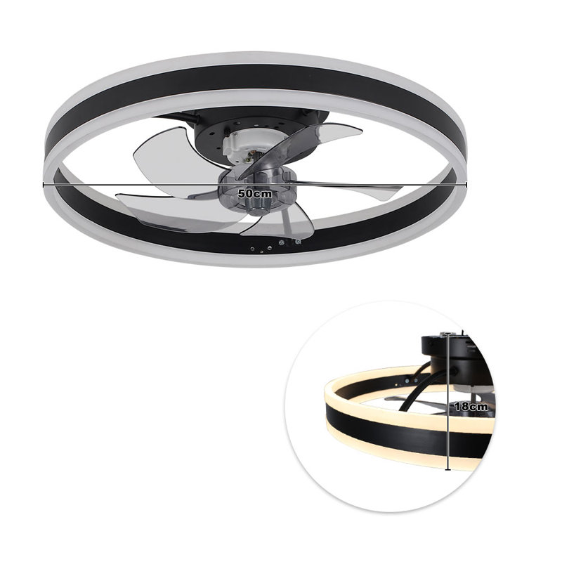 Clerissa Ceiling Fan with LED Lights