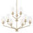 Celino Nine-Light Chandelier with Clear Glass-265313843
