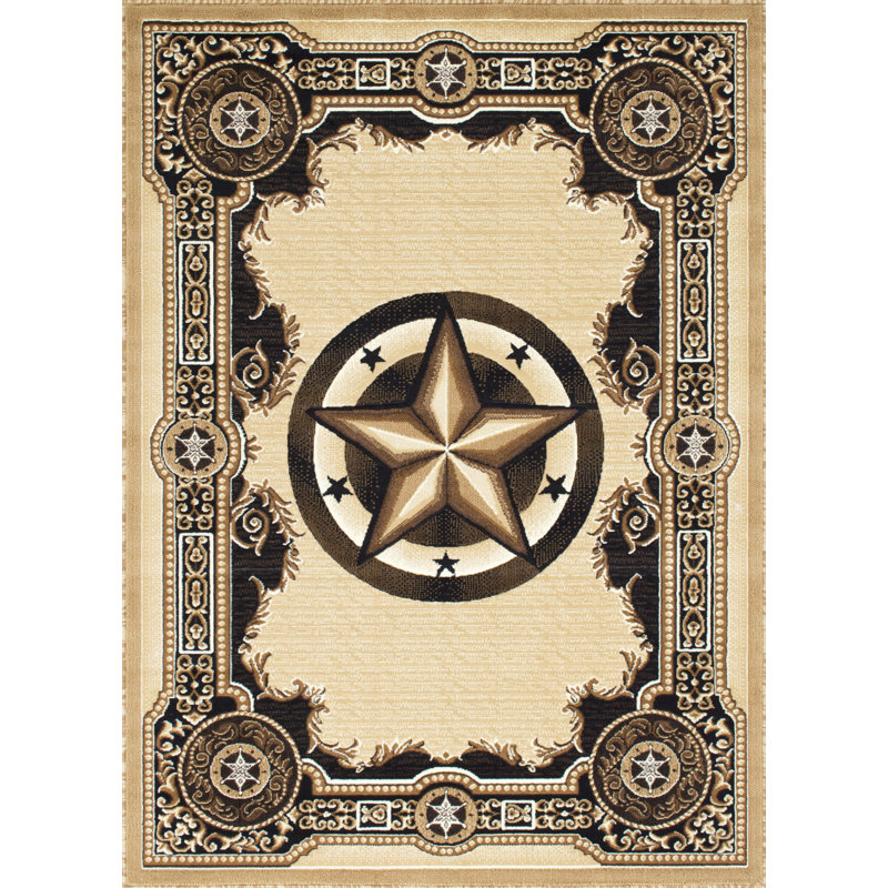 Llanos Oriental Indoor Rug, Rectangle 7'9" x 9'8"