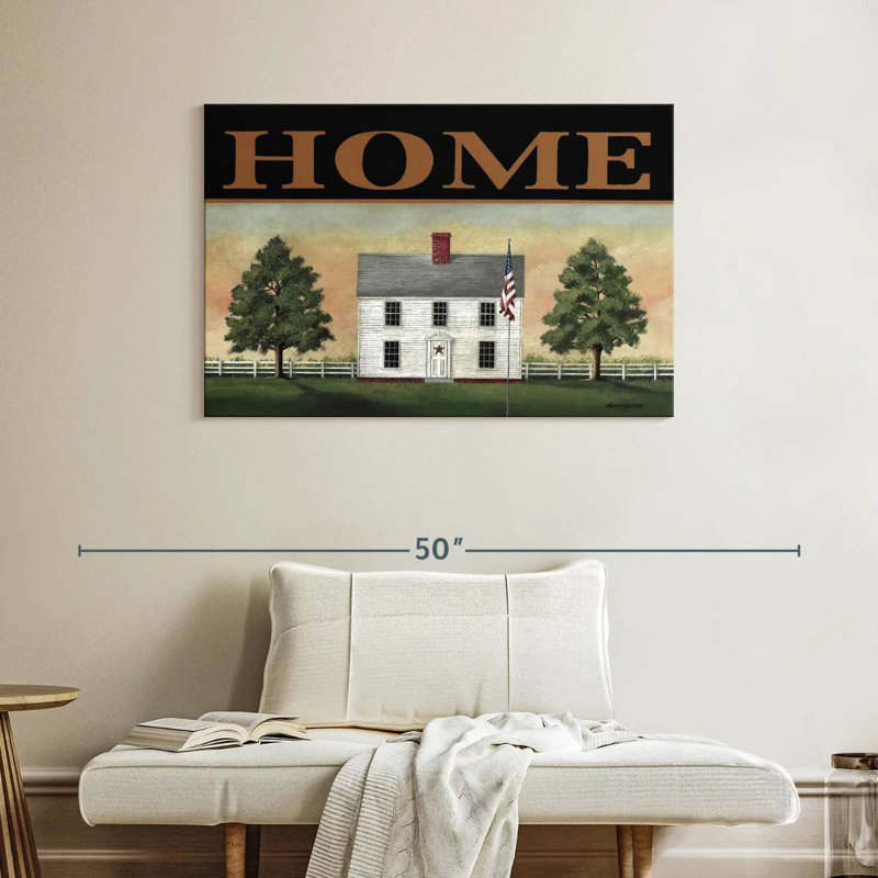 Plaque murale Kema Colonial Home, H 26 po x l 39 po