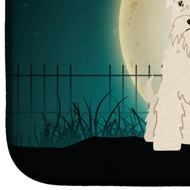 Tapis de séchage terrier blé doux enduit doux halloween