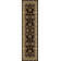 Tapis oriental noir Jordan