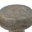 Table d'appoint Weather - Mushroom, couleur naturelle, design fantaisiste, pour la verdure, plateau de table de 13,2 po, matériau de 20,5 po de hauteur, forme, espaces intérieurs multifonctionnels, diamètre