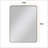 Wall Mirror Rectangular Mirror Metal Framed Mirror Vanity Mirror Dressing Mirror, For Bathroom, Living Room, Bedroom Wall Decor