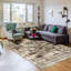 Rainsburg Rectangle Abstract Indoor / Outdoor Area Rug-1990569736