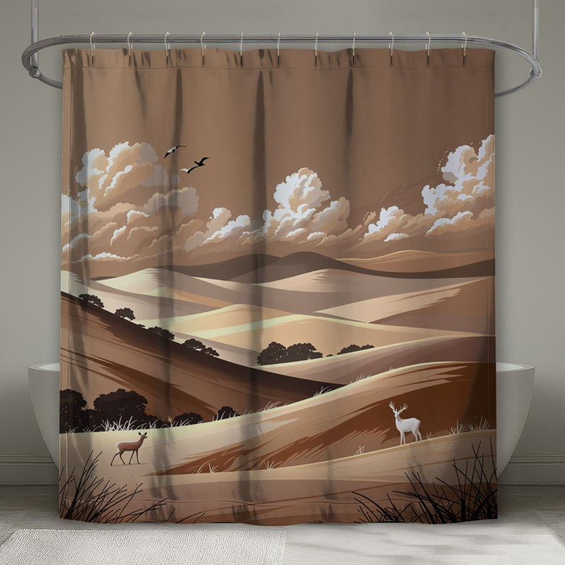 Rideaux de douche Rolling Hills, L 70 po x H 84 po