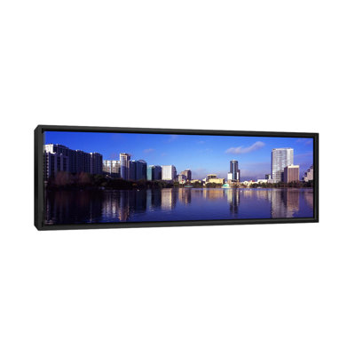 " Buildings At The Waterfront, Lake Eola, Orlando, Orange County, Florida, 2010 "