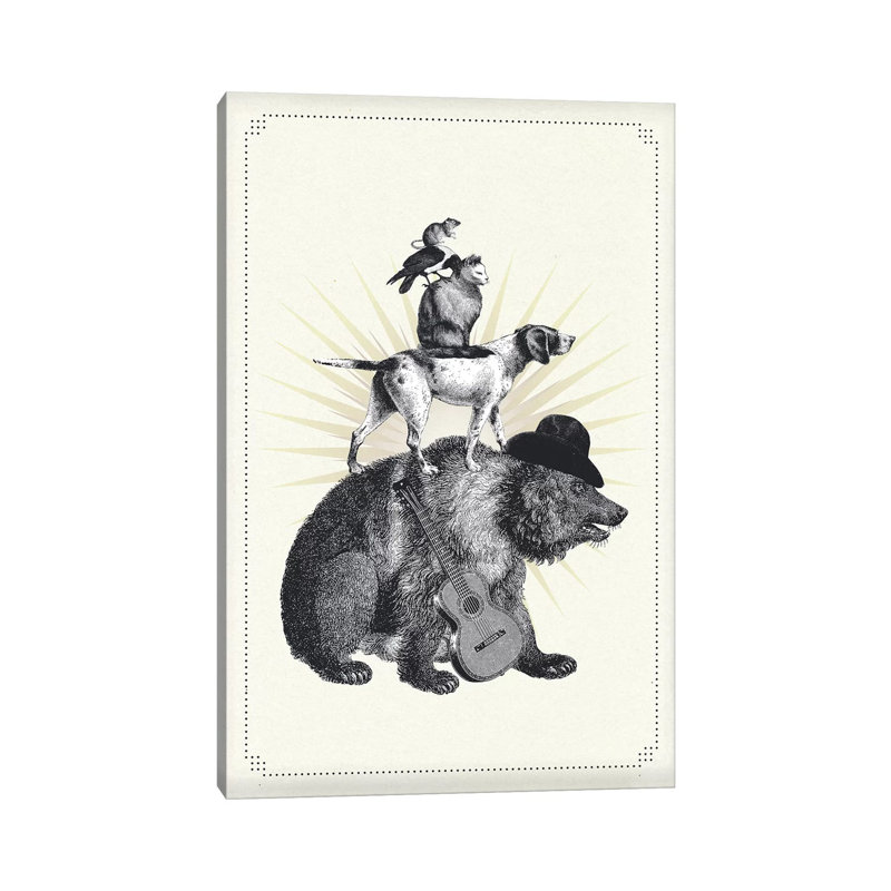 Berliner Stadtmusikanten by Amy & Kurt Berlin - Wrapped Canvas Print, 66.04 cm H x 45.72 cm W x 1.91 cm D