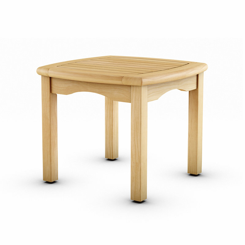 Table d’appoint en bois massif international Buell