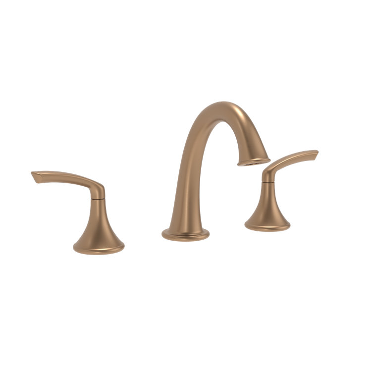 Elm Widespread Faucet with Push Pop Drain