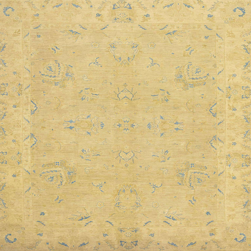 Tapis abstrait moderne 2856, Carré 3 pi
