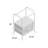 Anousha 5 Drawer Storage Drawer with Locking Wheels