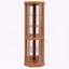 Armoire d'angle en verre avec tablettes réglables-2128756964