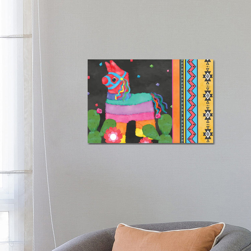 PiÃ±ata Party Collection A by Jade Reynolds - Wrapped Canvas Painting, 66.04 cm H x 45.72 cm W x 1.91 cm D