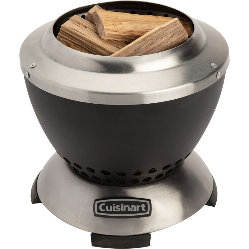 7.5-In. Cleanburn Smokeless Outdoor Tabletop Fire Pit with Dual Fuel Compatibility
