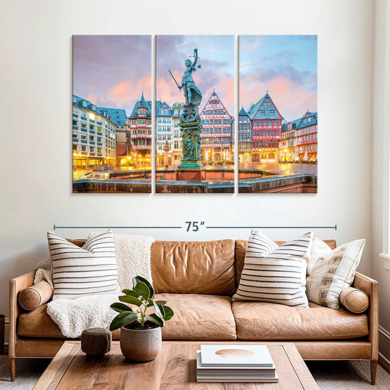 Rorry Romerberg Square, 42" H x 65" W
