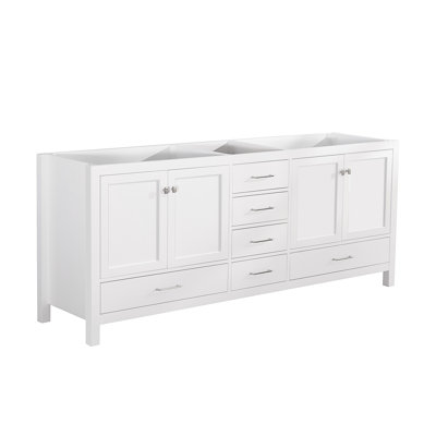 84'' Double Bathroom Vanity Base Only
