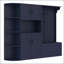 Armoire de vestibule multifonctionnelle gauche-droite avec 4 crochets-129045962