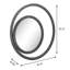 Miroir de salle de bain double Ambria