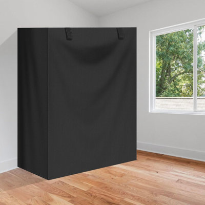 Housse de rangement robuste et imperméable avec fermeture à glissière, ajustement universel pour les étagères extérieures et intérieures, protection durable en tissu Oxford
