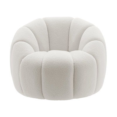 Roeli Fabric Swivel Accent Chair