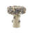 Oyster Shell Concrete / Cement Pedestal Birdbath-72168461