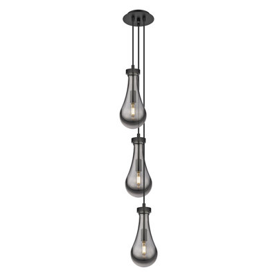 Luminaire suspendu à 3 lumières Schroder
