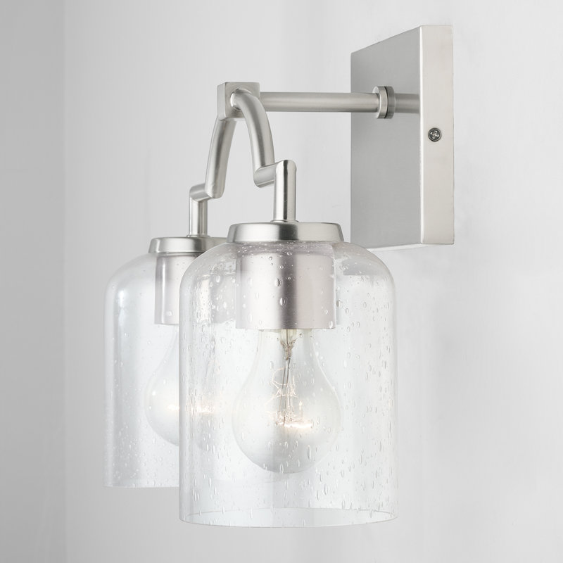 Carter 2 - Light Dimmable Vanity Light, Brushed Nickel