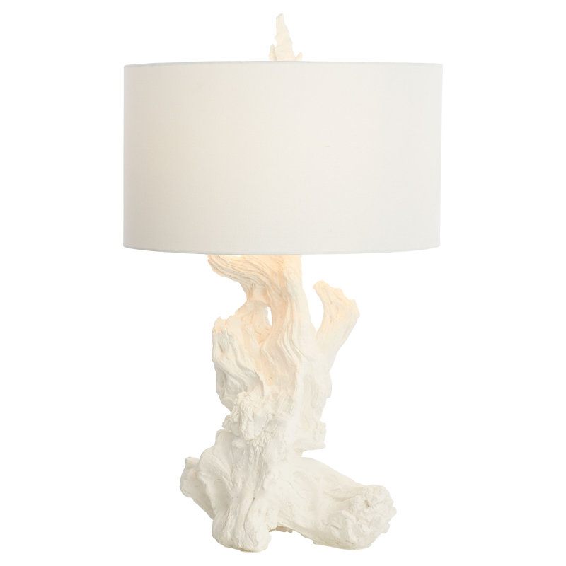 Driftwood Plaster Table Lamp Lamp