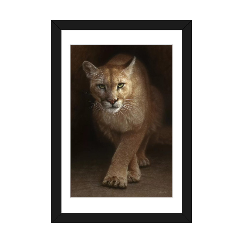" Emergence, Vertical " by Collin Bogle, Black Framed Fine Art Paper, White, 32" H x 24" W x 1" D