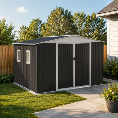 Twelve by Ten Windowed Shed