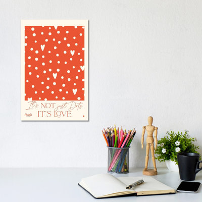 About Love. Dots by Maria Galybina - Gallery-Wrapped Canvas Giclée on Canvas