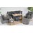 Paleosofos Wicker 6 - Person Patio Conversation Set with Cushions-807482152