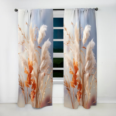 Kilyn - Abstract Boho Curtain - Room Darkening Abstract Curtain - 1 Panels