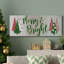 Toile tendue avec châssis de qualité supérieure Merry & Bright-819003262