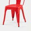 Chaises de salle à manger en métal ultrabrillantes pour l'intérieur et l'extérieur-1606408488