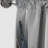Shapes And Lines Abstract Marble V - Abstract Marble Marble Blackout Curtain - 1 Panels-107539910