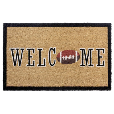 Mix Mats Welcome Football Classic Doormat