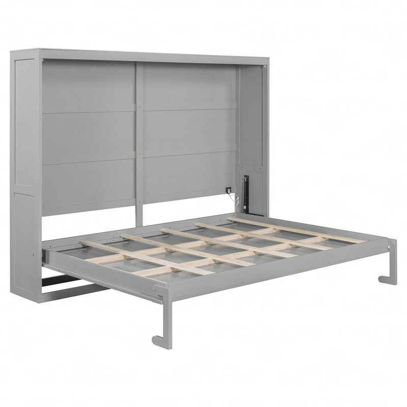 Armoire murale avec lumières Murphy, Gris