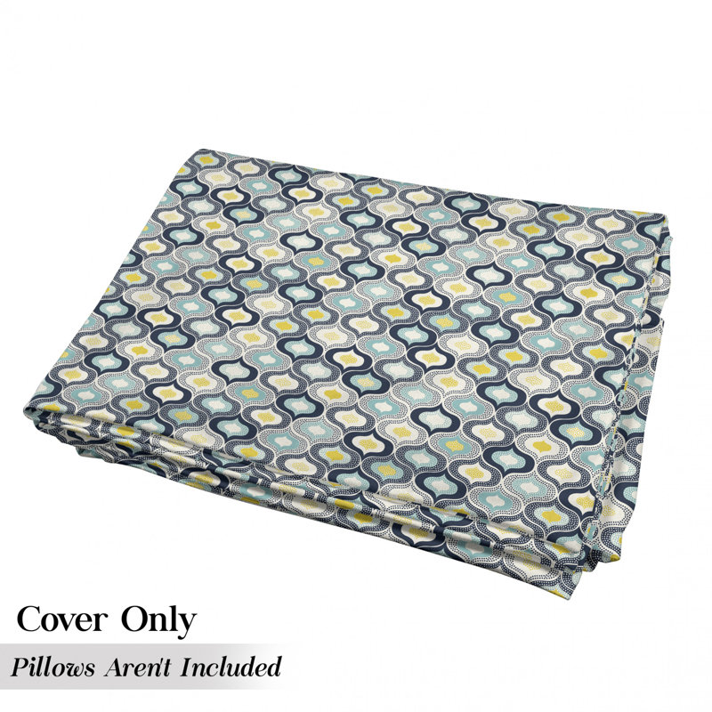 Housse de coussin d'extérieur Mediterrain, H 2 po x l 27 po x P 88 po