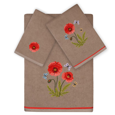 3 Piece Turkish Cotton Towel Set