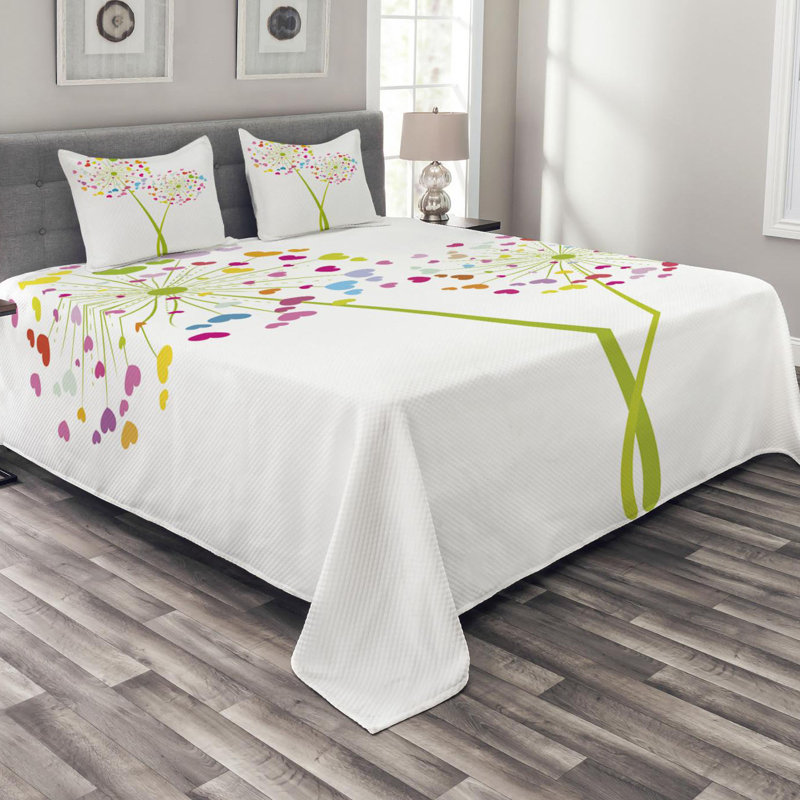 Modern & Contemporary Coverlet, King Coverlet + 2 Shams
